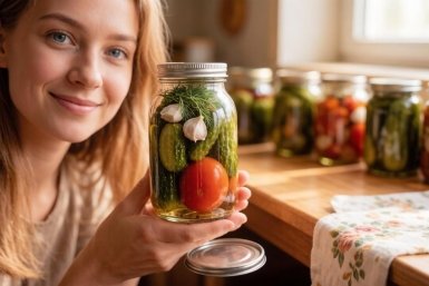 Банки стоят до зимы: закручиваем заготовки по бабушкиным секретам